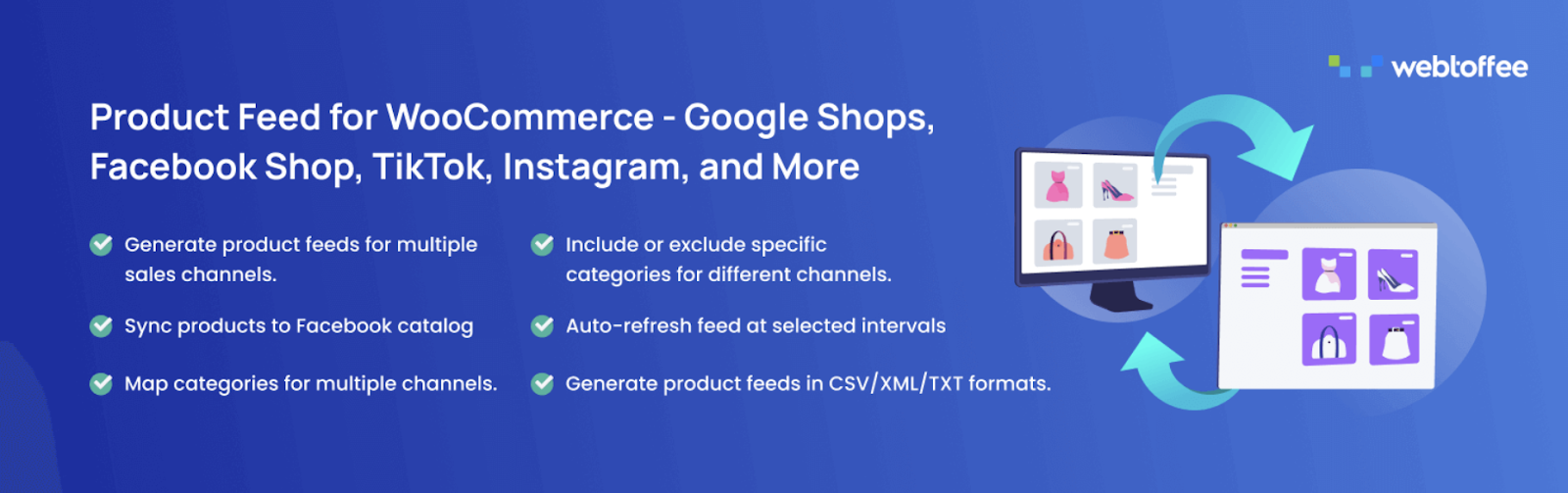 Product Feed for WooCommerce plugin image