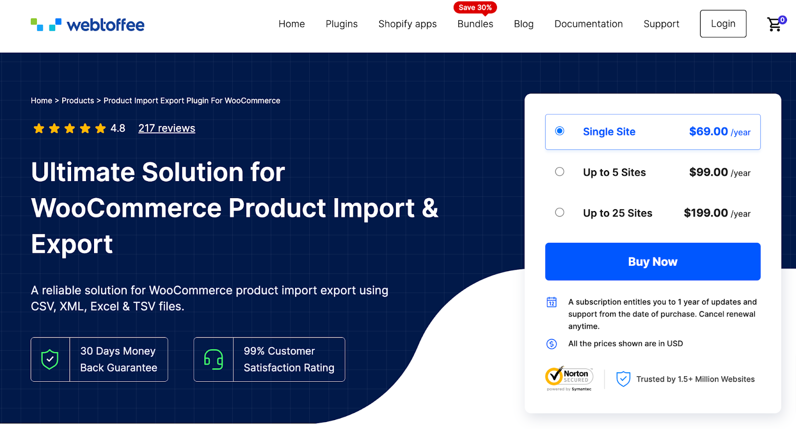 Product Import Export Plugin for WooCommerce - plugin image